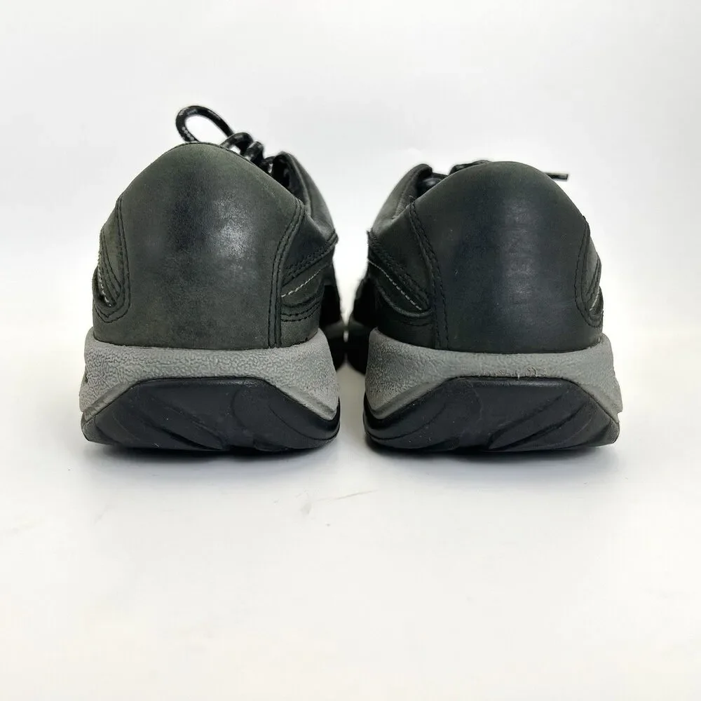 Keen Toyah Hiking Shoes Women’s Size 7.5 Black Leather Trail Walking Outdoors
